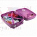 OkaeYa 46 Cms Purple Cinderella Design Hard Sided Children's Luggage